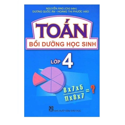 Sách- Toán bồi dưỡng học sinh lớp 4