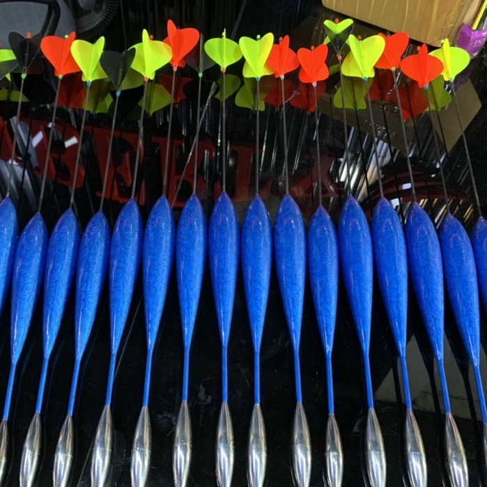 Phao câu lục cao cấp chân đồng bầu 28-30-32-34 mới nhất ( Tặng kèm 2 cánh)