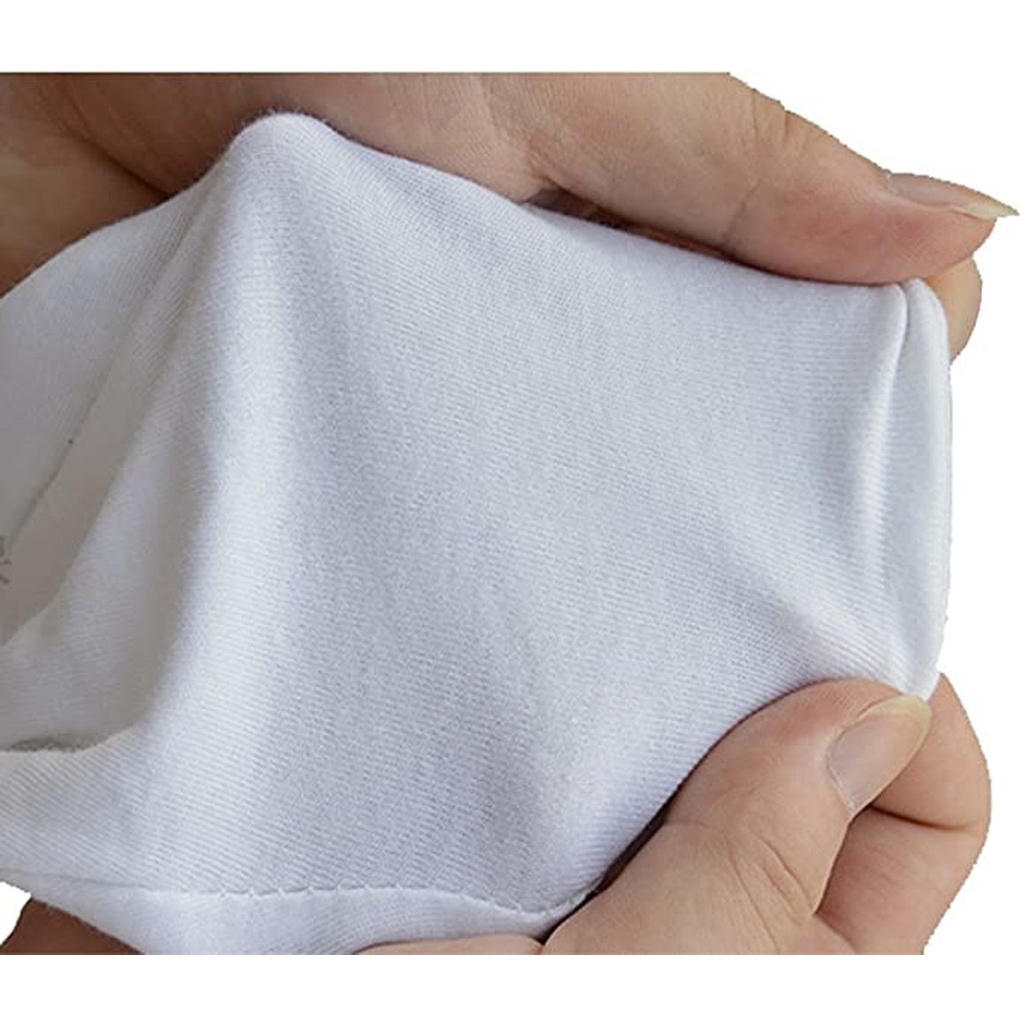 1 Găng Tay Cotton Mềm Mại Có Thể Tái Sử Dụng Dùng Đựng Đồng Xu/Trang Sức/Nước Hoa Hồng Dưỡng Ẩm Chàm/Găng Tay Có Lớp Lót Co Giãn