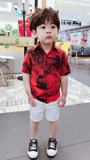ÁO SƠ MI LỤA CHO BÉ