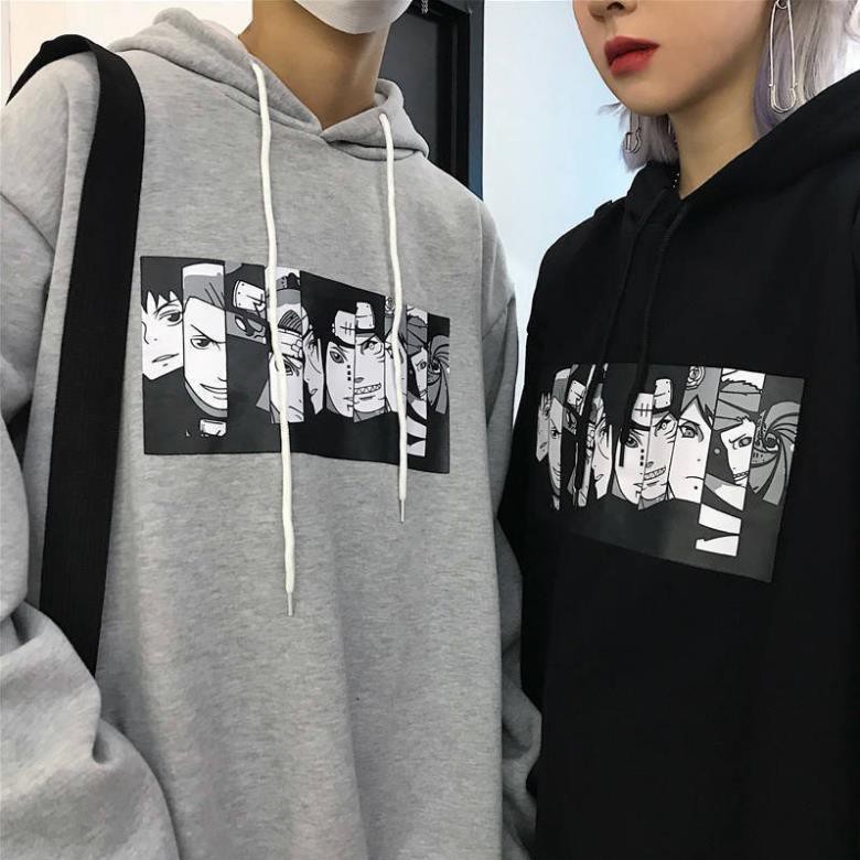 [Manman] Áo hoodie giới tính in hình naruto thời trang, chất nỉ ấm dáng đẹp trẻ trung New hàn quốc một 5