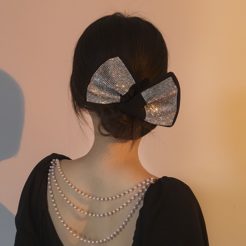 Dây Buộc Tóc Màu Trắng Đen Đơn Giản Phong Cách Hàn Quốc Cho Nữ