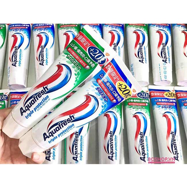 Kem Đánh Răng Aquafresh Nhật Bản 140g