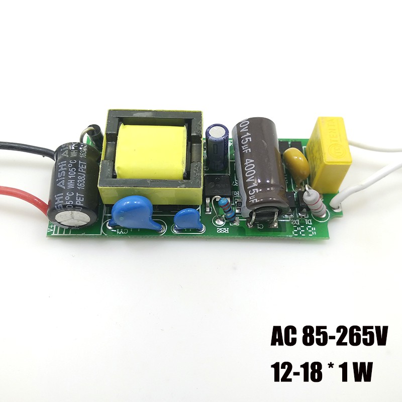 module nguồn Led driver 220V (AC-DC) 12-18x1W