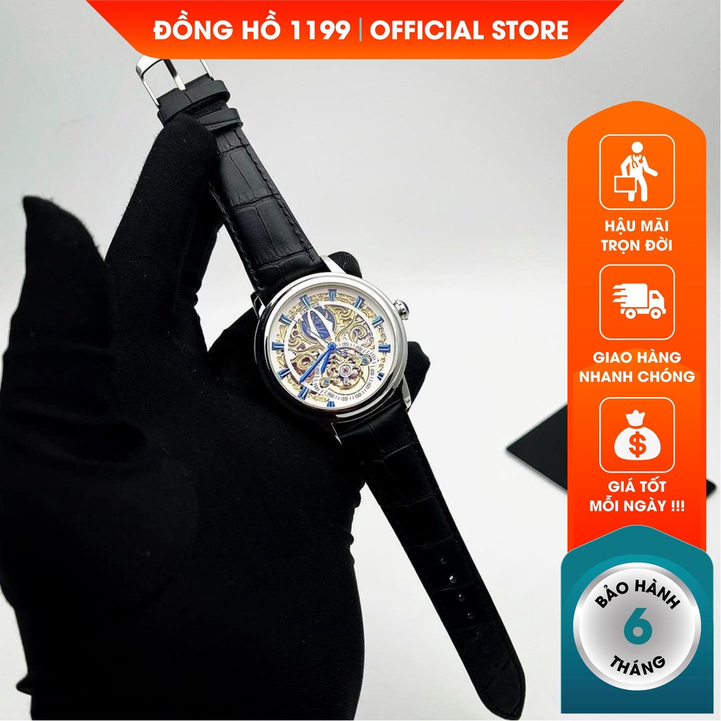 [QUÀ TẶNG] Đồng hồ cơ - Đồng Hồ Nam Bản Cao Cấp Chống Nước Chống Xước Độ Bền Từ 4-5 Năm D47- 1199 Watches | BigBuy360 - bigbuy360.vn