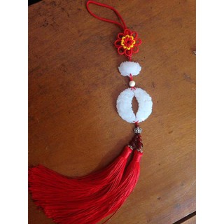 Ngọc bội cổ trang có tua rua