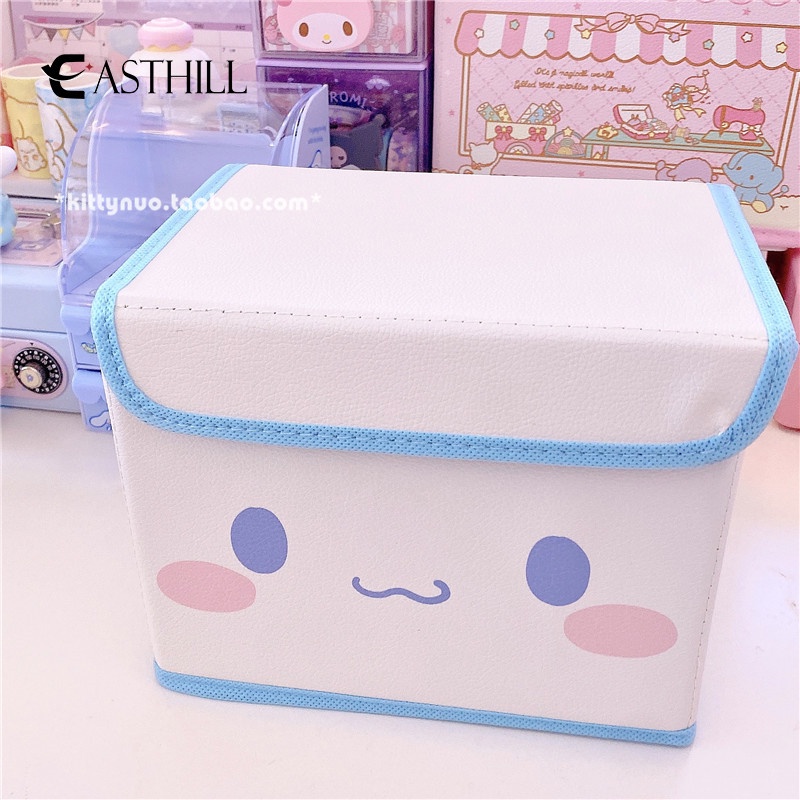 Hộp Đựng Đồ In Hình Cinnamoroll My Melody Kuromi Đáng Yêu Cỡ Lớn 19Cmx14Cmx15Cm