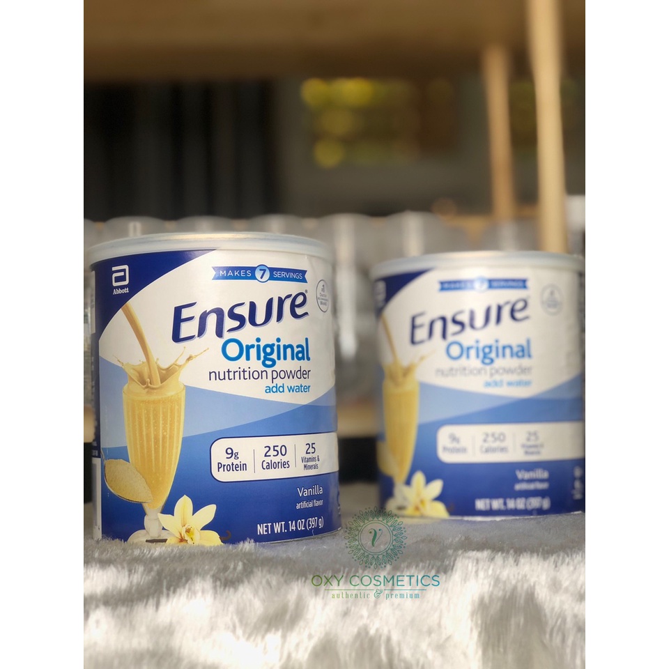 Sữa Bột Ensure Original Nutrition Powder Add Water Của Mỹ 397g