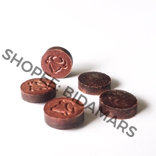 [Bán Lẻ Viên] Đầu Cơ Bida Da Trâu Buffalo Đường Kính 13mm | Đầu Gậy Bi-a Chơi Câu Lạc Bộ Bình Dân