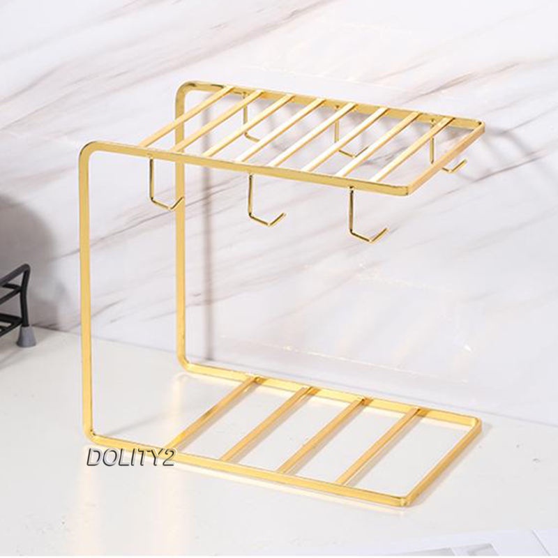 Giá đỡ hong khô cốc cà phê bằng sắt tiện dụng