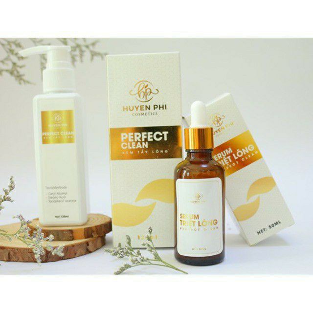 KEM TẨY LÔNG PERFECT CLEAN HUYỀN PHI TẶNG KÈM SERUM TRIỆT LÔNG (MUA 1 TẶNG 2)