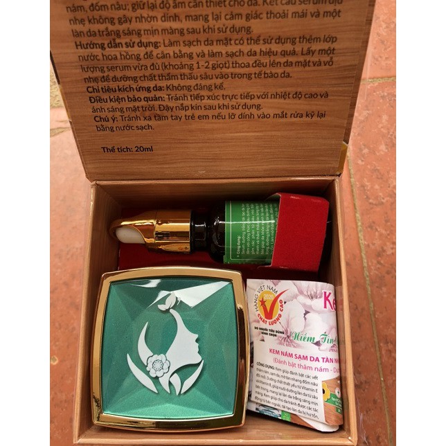 KEM DƯỠNG TRẮNG DA CHỐNG NẮNG 25g - NGÂN ANH GIA TRUYỀN