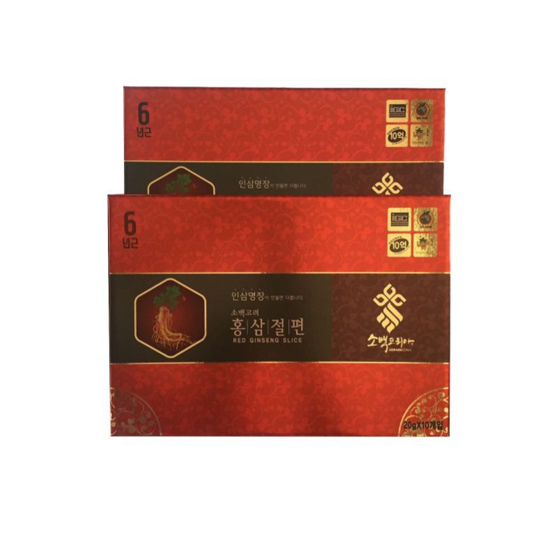 Hồng sâm lát tẩm mật ong Sobaek Hàn Quốc 200g