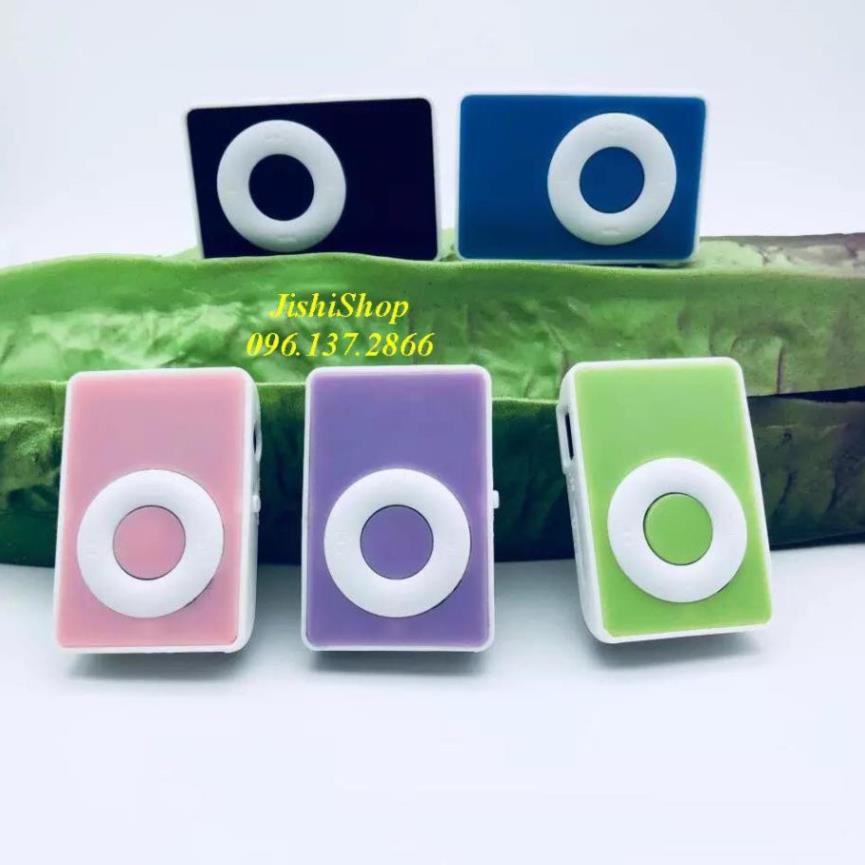 SQKL Máy Nghe Nhạc MP3 Mini đủ bộ ( Kèm : Cáp + Tai Nghe )
