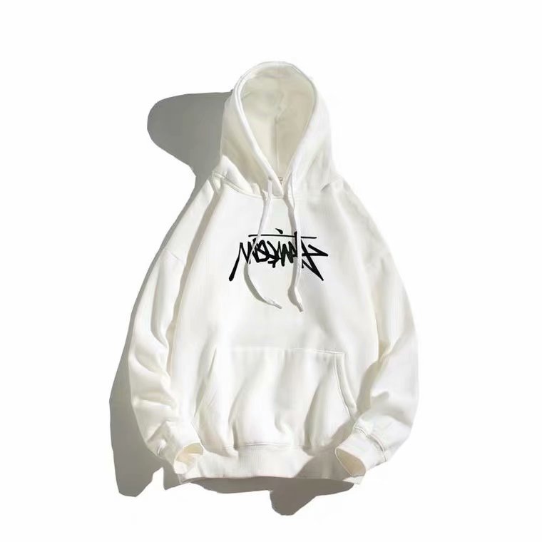 Áo hoodie dáng rộng mẫu graffiti phong cách hip hop Hàn Quốc thời trang mùa đông cho nam cỡ M-5XL 6 màu tùy chọn