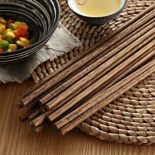 Combo 10 đôi đũa gỗ sơn cao cấp Onlycook