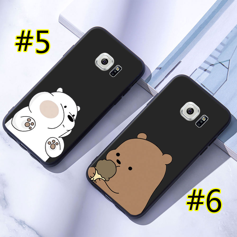 Ốp Điện Thoãi Mềm In Hình We Bare Bears 1 Cho Samsung Galaxy S6 / S6 Edge / S6 Edge Plus