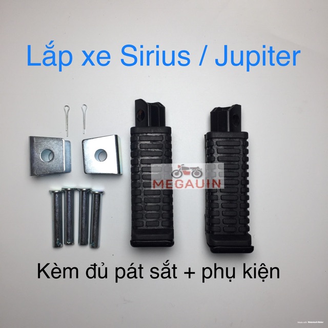 Để chân cao su gác chân sau Sirius / Jupiter