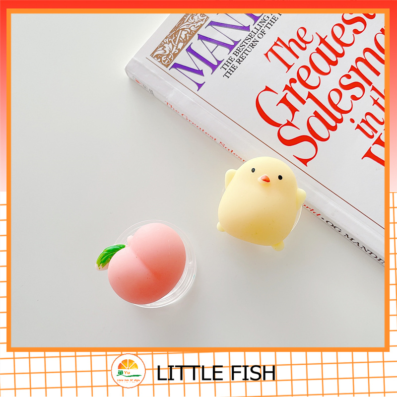 Kẹp giá đỡ gà hình quả đào tiện lợi và dễ thương, phù hợp với giá đỡ điện thoại Apple, Huawei, Oppo vivo, Xiaomi, Samsung