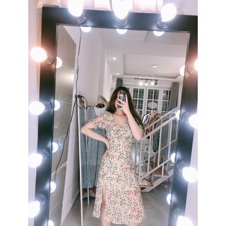 [FREESHIP] FLOWER CAT - ĐẦM HOA XẺ TÀ