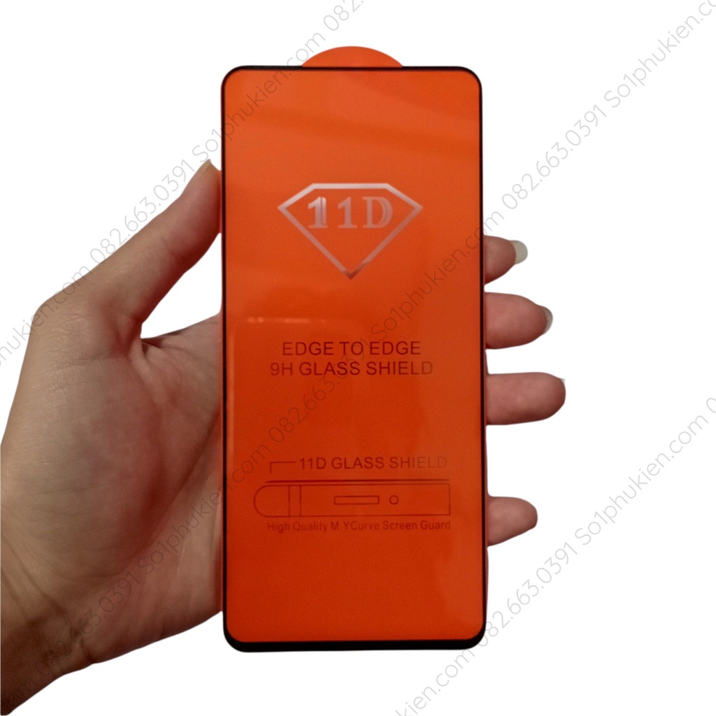 Kính cường lực Xiaomi Poco X3 / Poco X3 Pro  Full màn, full keo