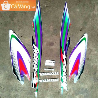 Tem xe Wave Anpha 2006 loại TỐT, TEM XỊN - màu XANH NHỚT