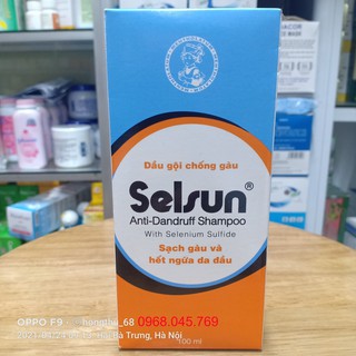 Dầu gội chống gàu Selsun chai 100ml