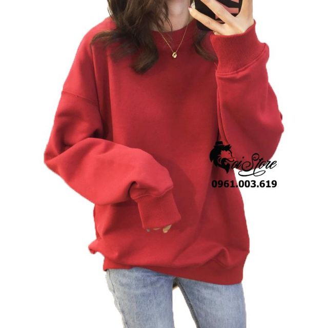 Áo SWEATER basic NAM NỮ (có bigsize)