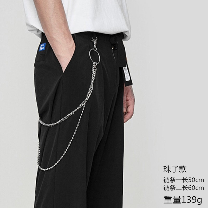 Dây xích đeo quần thời trang phong cách đường phố Hiphop dành cho nam nữ