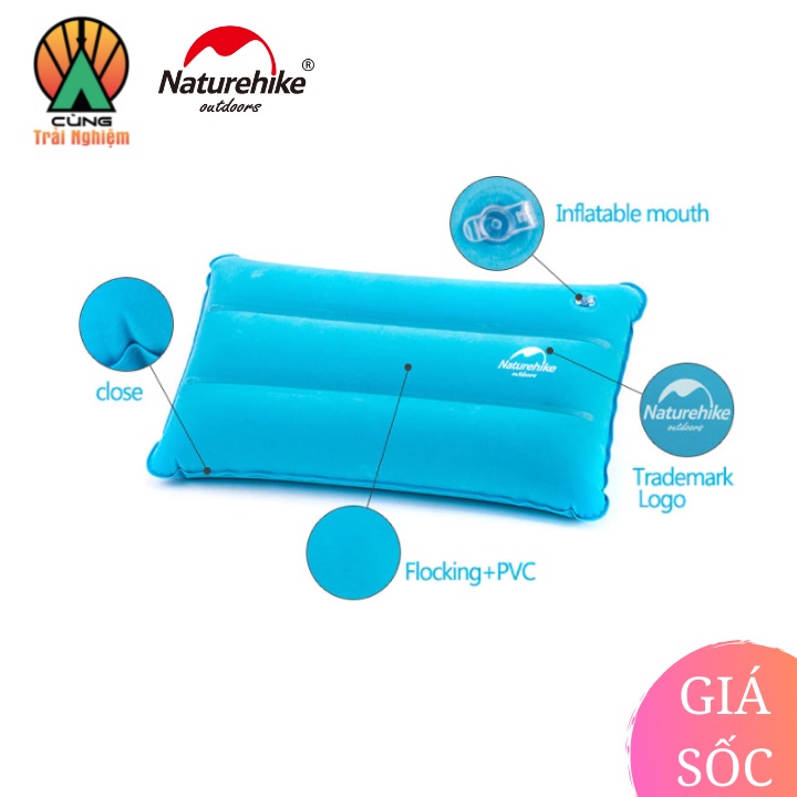 Gối Hơi Gấp Gọn Siêu Nhẹ NatureHike NH18F018-Z