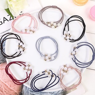Dây buộc tóc nhiều màu dễ thương, dân thun cột tóc style hàn quốc