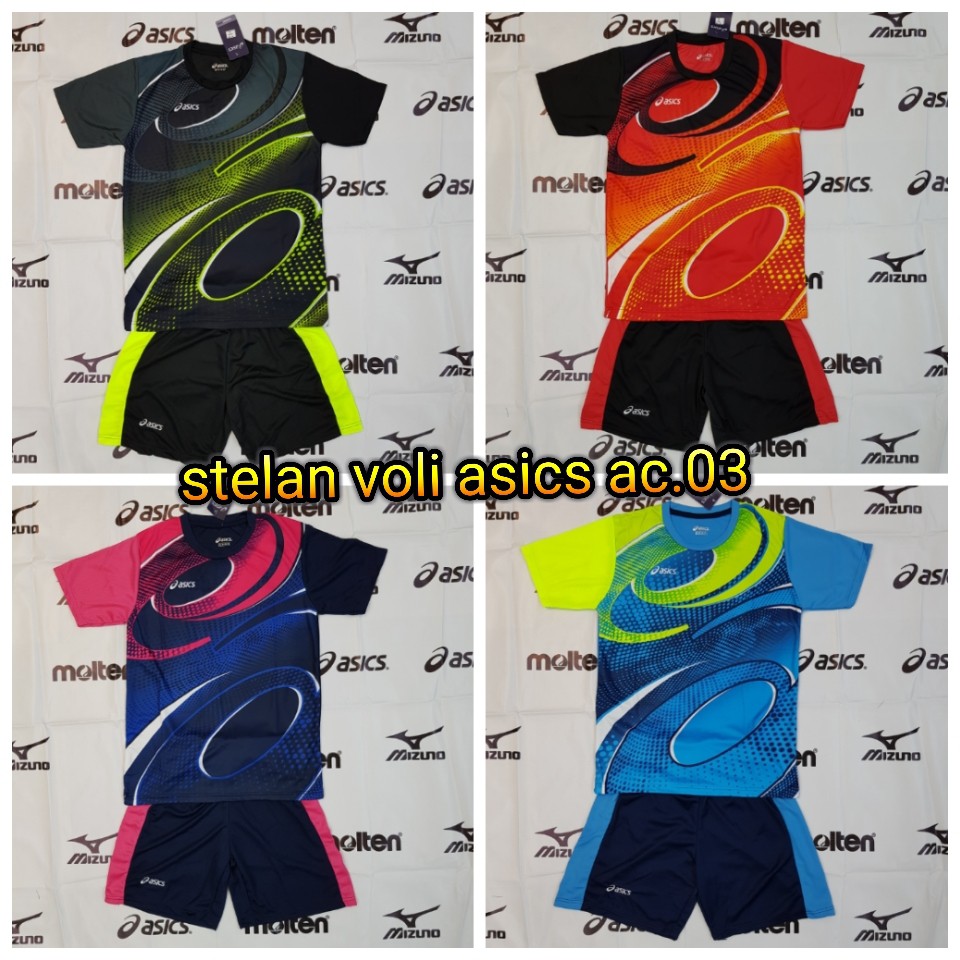 Áo Thun In Hình Đội Bóng Chuyền Volley Asics Ac03