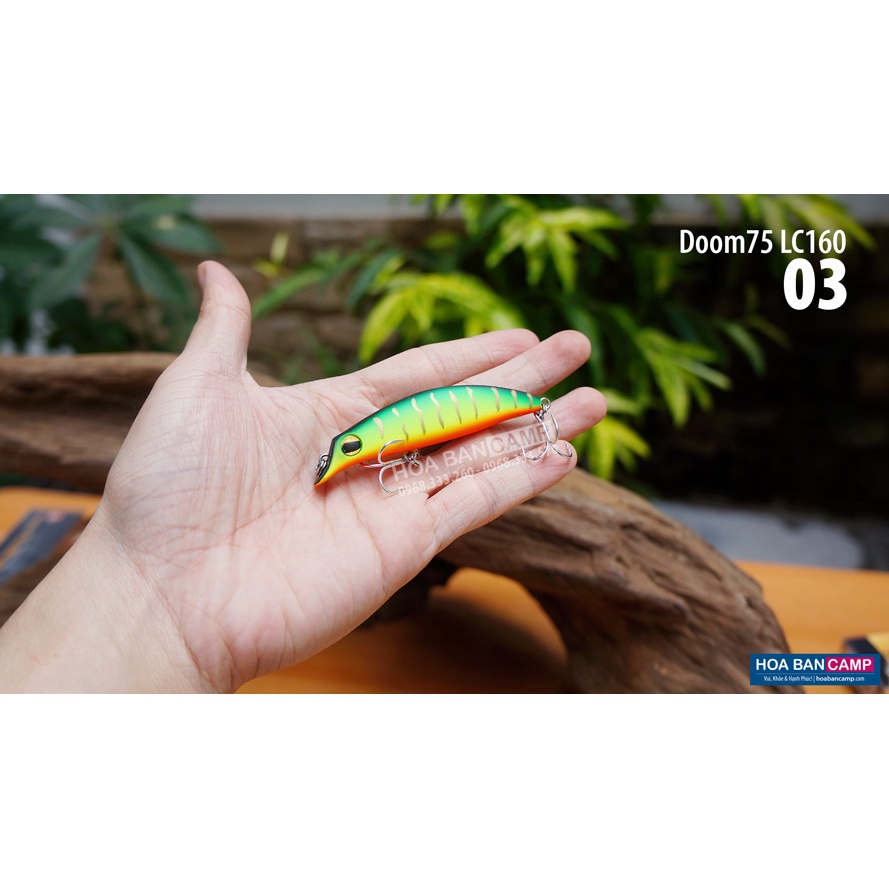 Mồi Lure Megabarra DOOM 75 LC160 | 8.8g – 75mm