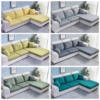 Vỏ Bọc Ghế Sofa 1 / 2 / 3 / 4 Chỗ Ngồi Co Giãn Chống Thấm Nước In Họa Tiết Độc Đáo Trang Trí Nhà Cửa
