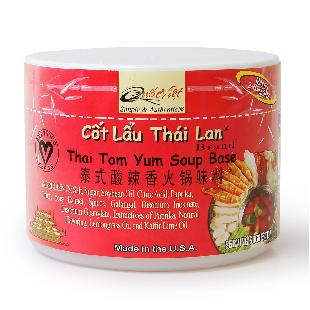 Cốt Lẩu Thái Lan Quốc Việt - Nhập khẩu USA - Thai Tom Yum Soup (300g)