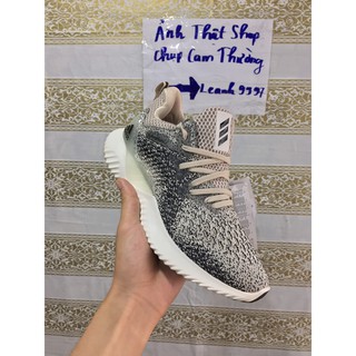 Giày thể thao ALPHA kem pha đen