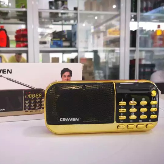 Loa thẻ nhớ Craven CR 836S✨CHÍNH HÃNG Loa nghe pháp, máy nghe đọc kinh phật, học tiếng anh, thẻ nhớ, pin siêu khỏe