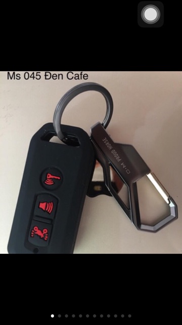 Combo móc khoá nhôm thái lan +bao khoá silicon sh,air blade