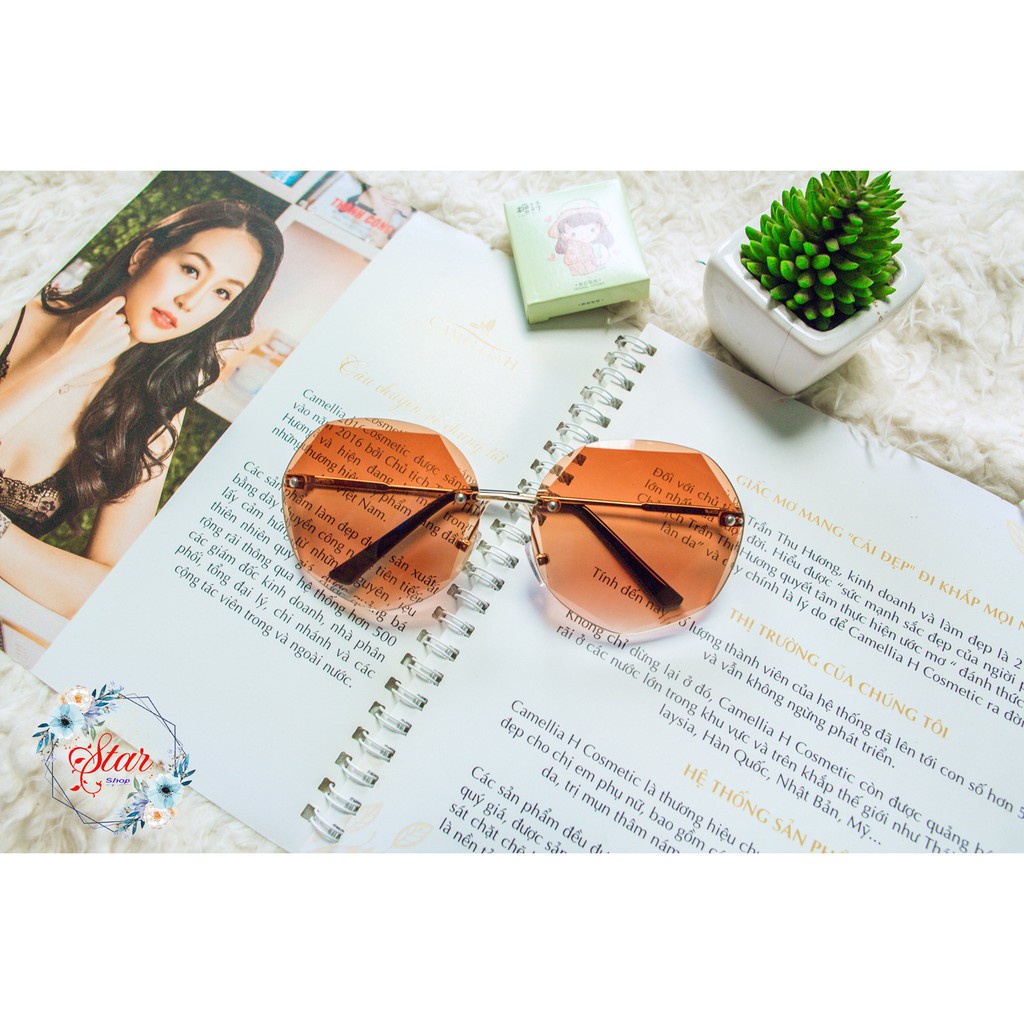 Kính mắt nữ ulzzang thời trang hàn quốc ❤️FREESHIP❤️ kính râm sành điệu cao cấp D14