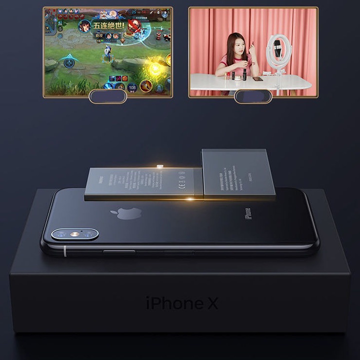 Pin iph dung lượng cao chính hãng cho iPh 6 6s 6Plus 6sPlus 7Plus iPh 8 8Plus iPh X XR XS XSMAX