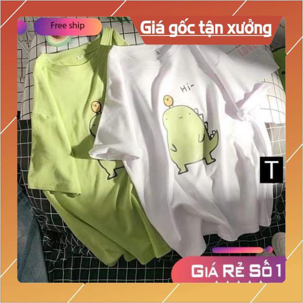 Áo thun nữ ♥️FREESHIP♥️ Áo khủng long Hi