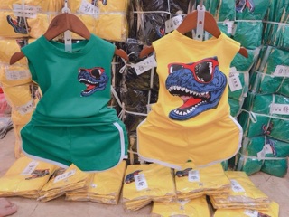 Bộ khủng long cho bé sz 7-20kg