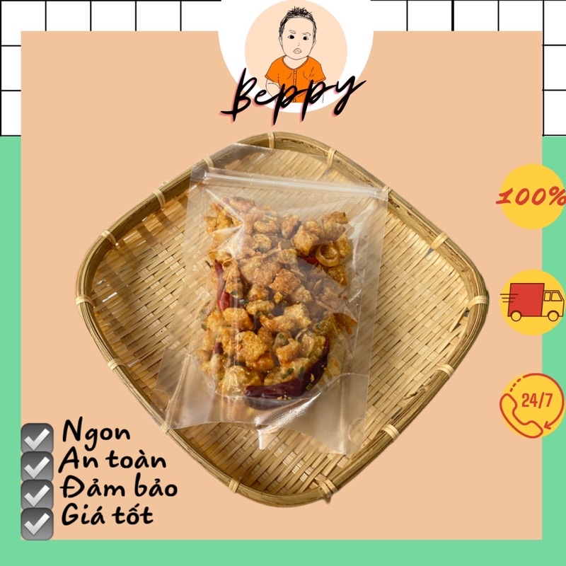 Tóp mỡ chiên mắm tỏi hành phi - Túi zip 120g & Hũ pet 250g [HOẢ TỐC] Tóp mỡ cháy tỏi giòn rụm đậm vị, ăn vặt ngon | BigBuy360 - bigbuy360.vn