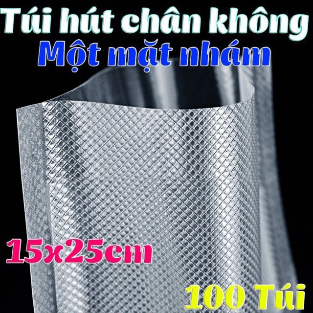  Túi Hút Chân Không Mặt Nhám Size Nhỏ [Set 100 Túi]