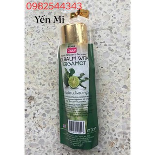 Dầu gió thảo dược Green Herb OTOP Thái Lan hương chanh