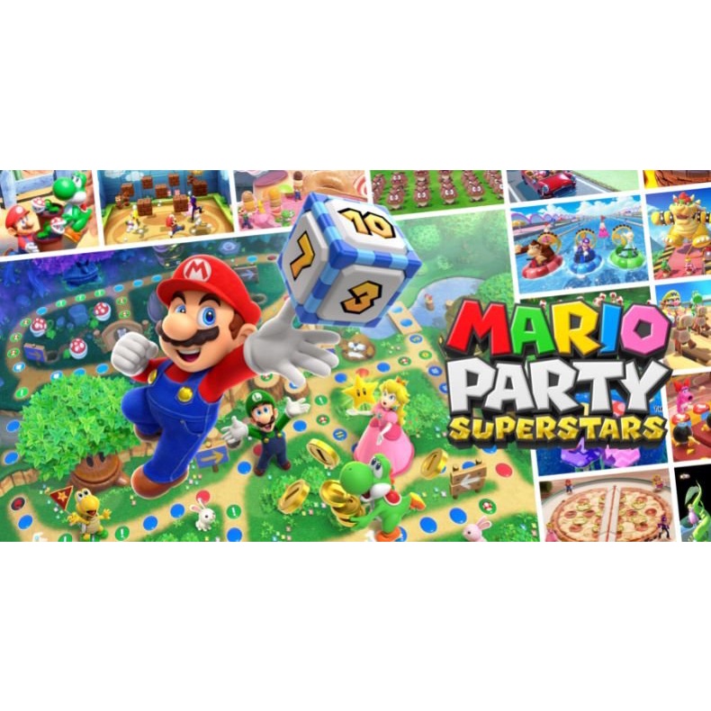 [Mã ELHAMS5 giảm 6% đơn 300K] Thẻ game Nintendo Switch - Mario Party SuperStars