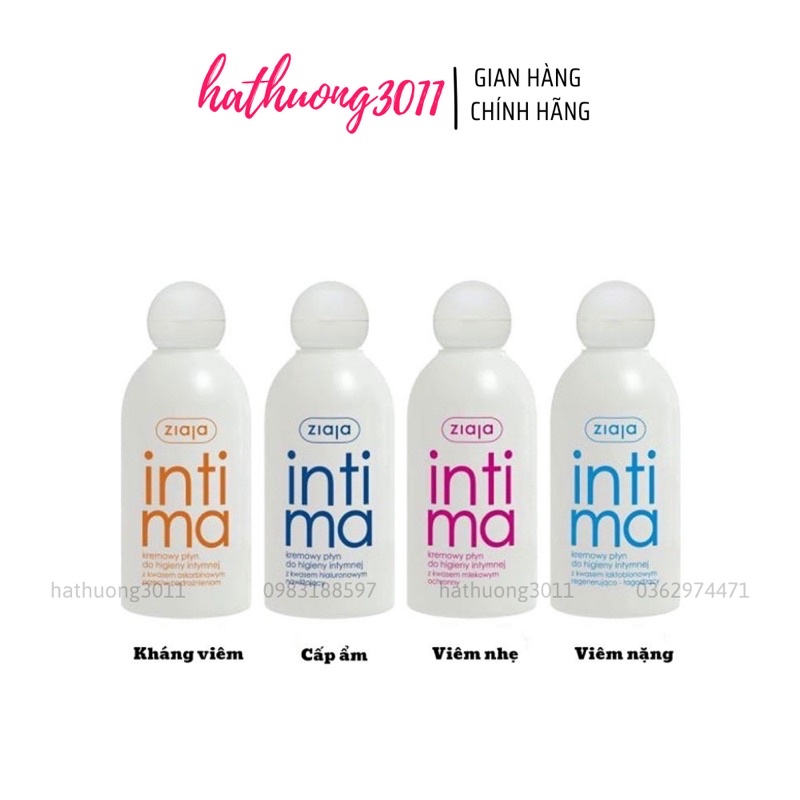 Dung Dịch Vệ Sinh Phụ Nữ Intima