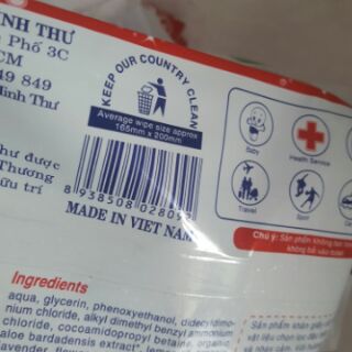 KHĂN ƯỚT BABY SỈ LẺ( bịch 80 g)