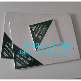 [ TÂM TÂM ]-Canvas ép, Canvas dạng ép, canvas vẽ màu dầu, canvas vẽ màu acrylic-