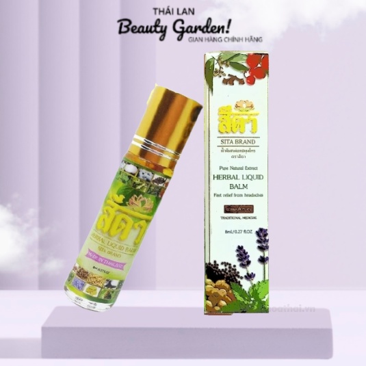 Herbal liquid balm sita brand dầu thảo ḋược 20 vị Thái